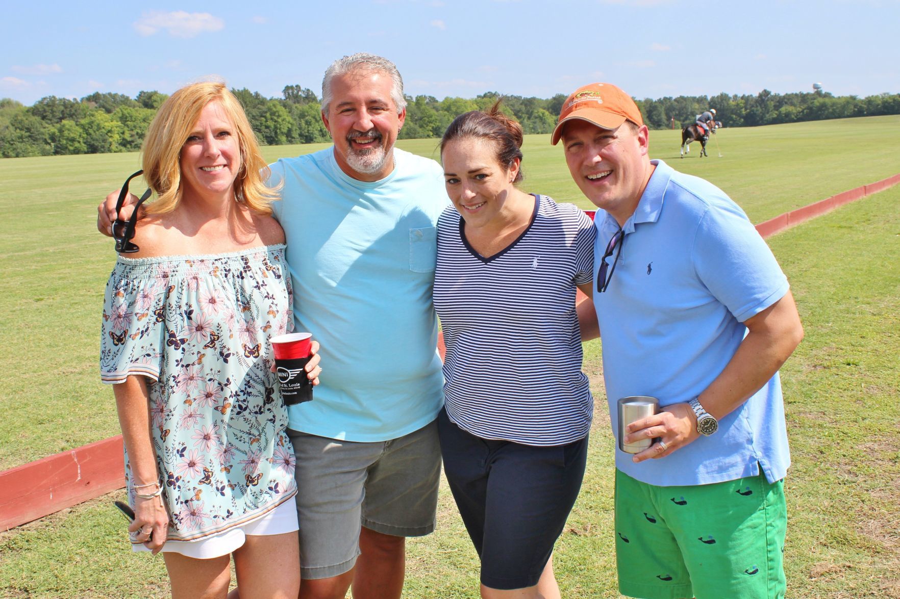Sherri and Andy Karadzieff, Tricia and Andrew Sutton